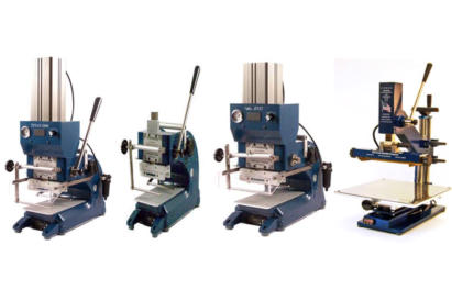 Hot foil stamping machines